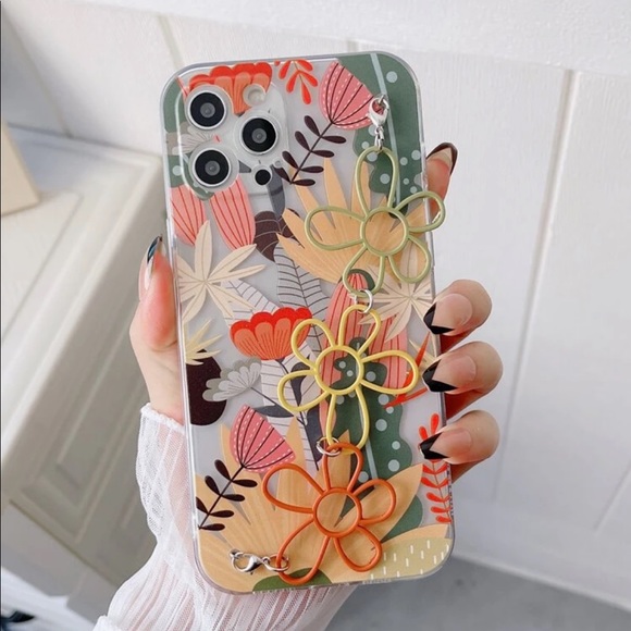 ๐ ๐๐IPhone XS Max Flower Hand Strap Case - Picture 3 of 3